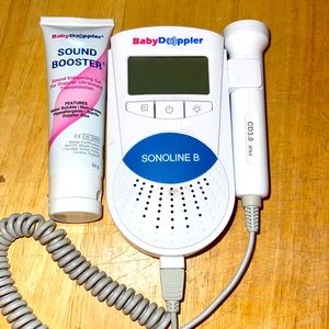 COPY - Sonoline B Baby Doppler with Sound Booster Cream